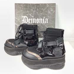 Demonia Neptune 126 Women’s Size 10 Cyber Boots 