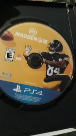 2019 Madden playstation 4