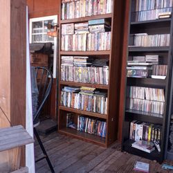Huge Collection Of  DVDs and VHSs