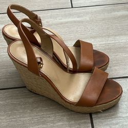 MK Brown Heels