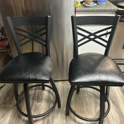 Leather Bar Stools