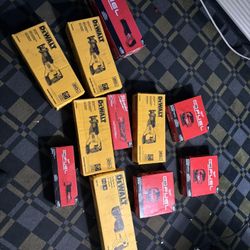 11 Tools 4 Cordless SAWZALL’S 3 Jig Saw’s 2 Muti Tools 1 Milwaukee Sawzall And One Corded Sawzall 