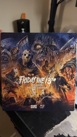 Friday the 13th Collection Deluxe Edition Blu-ray - Scream Factory - EXCELLENT