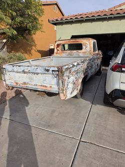 1960-66 chevy c10 fleetside long bed.