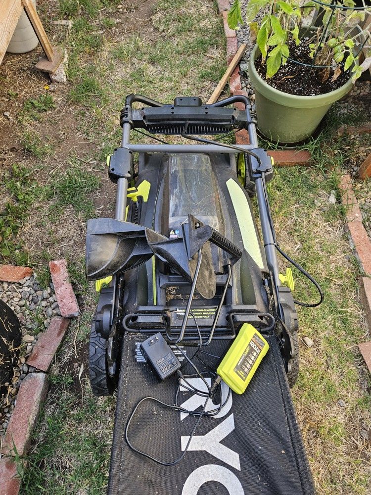 Ryobi 40v Mower Includes Battery and Charger