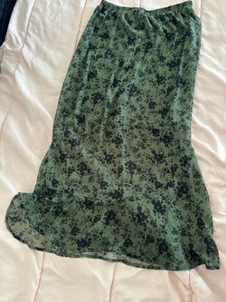 2 Floral Maxi Skirts