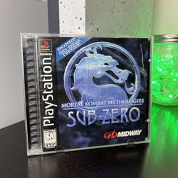 Mortal Kombat Mythologies: Sub-Zero (Sony PlayStation 1)