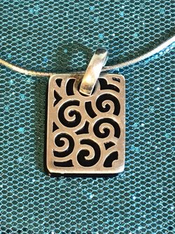 Sterling Tooled Collar Necklace