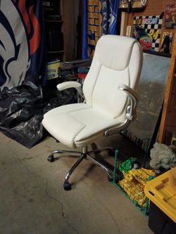 White office chair
