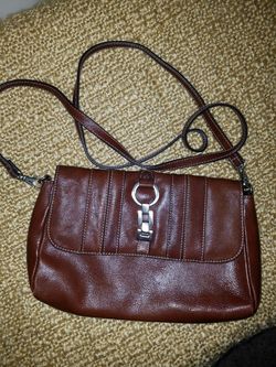 Leather handbag