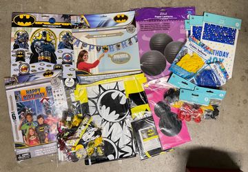 Batman party decorations