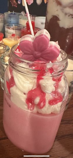 Strawberry Milk Shake Candle 