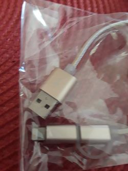 2 and 1 cable charger