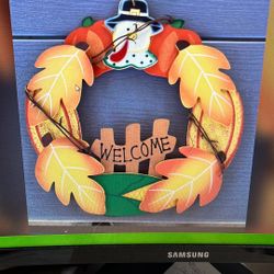 Fall Wall Plaque 