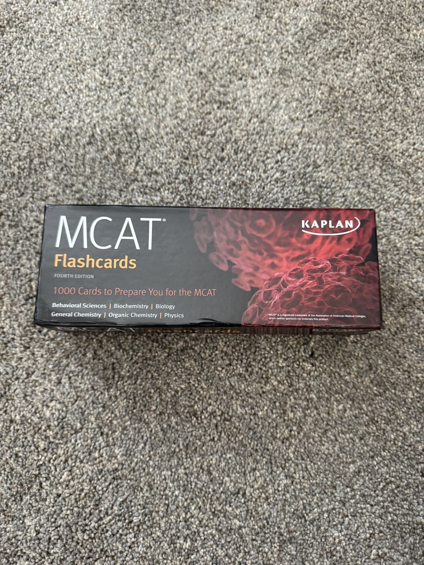 MCAT Flash cards 4th Edition