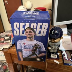 Cory Seager WS bobblehead