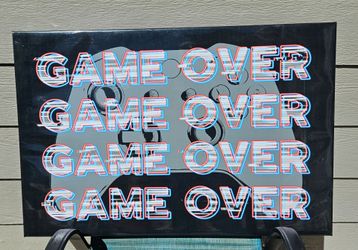 Gamer wall art