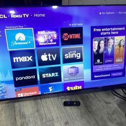 55” Smart Tv