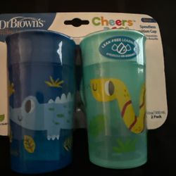 Dr. Brown's Cheers Spoutless Transition Cups 2-Pack