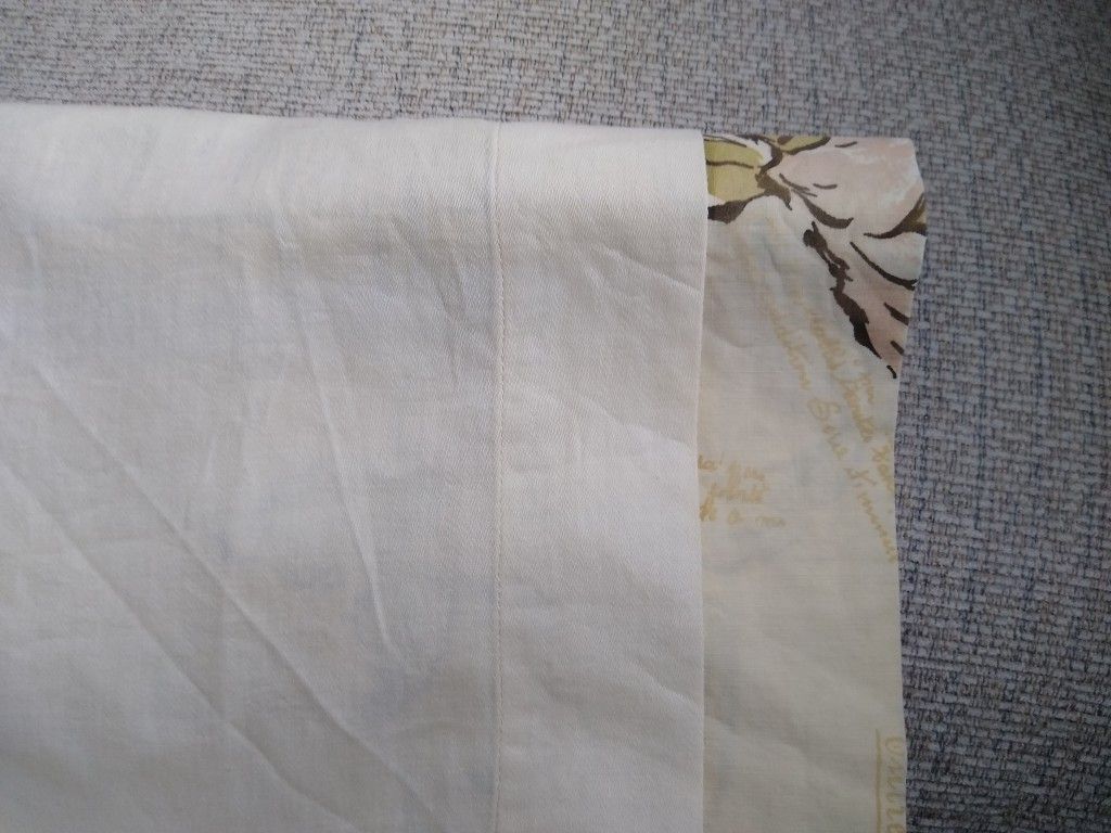 Vintage Mid Century Modern Lined Kitchen Cafe Curtains And Valance - IN EXCELLENT CONDITION