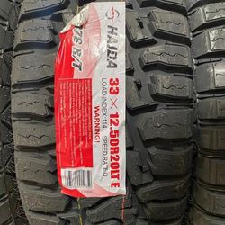 LT 33/1250/20 RT Tires Set Available 