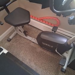 Shoes and exercise equipment