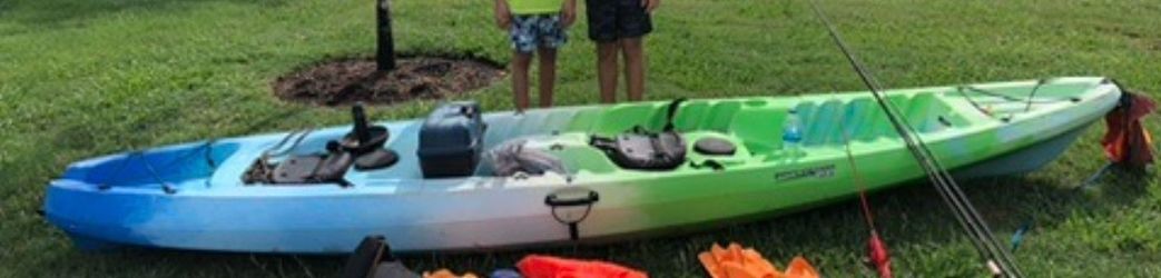 Tandem Sit-On-Top Kayak with Accessories