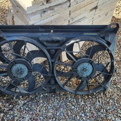chevy gmc radiator transmission cooler plus fans