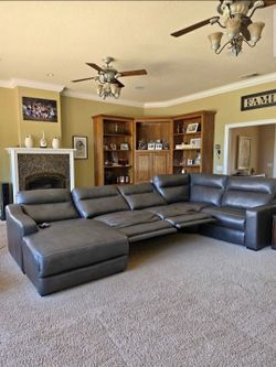 Leather Couch
