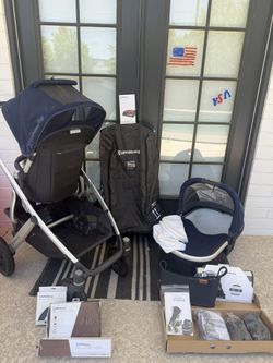 UPPAbaby Vista Stroller And Bassinet: Fully Loaded With Accessories