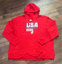 5XL Team USA 2026 Olympics Pullover Hoodie