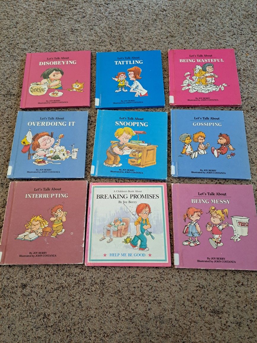 Vintage Children's Manners Books
