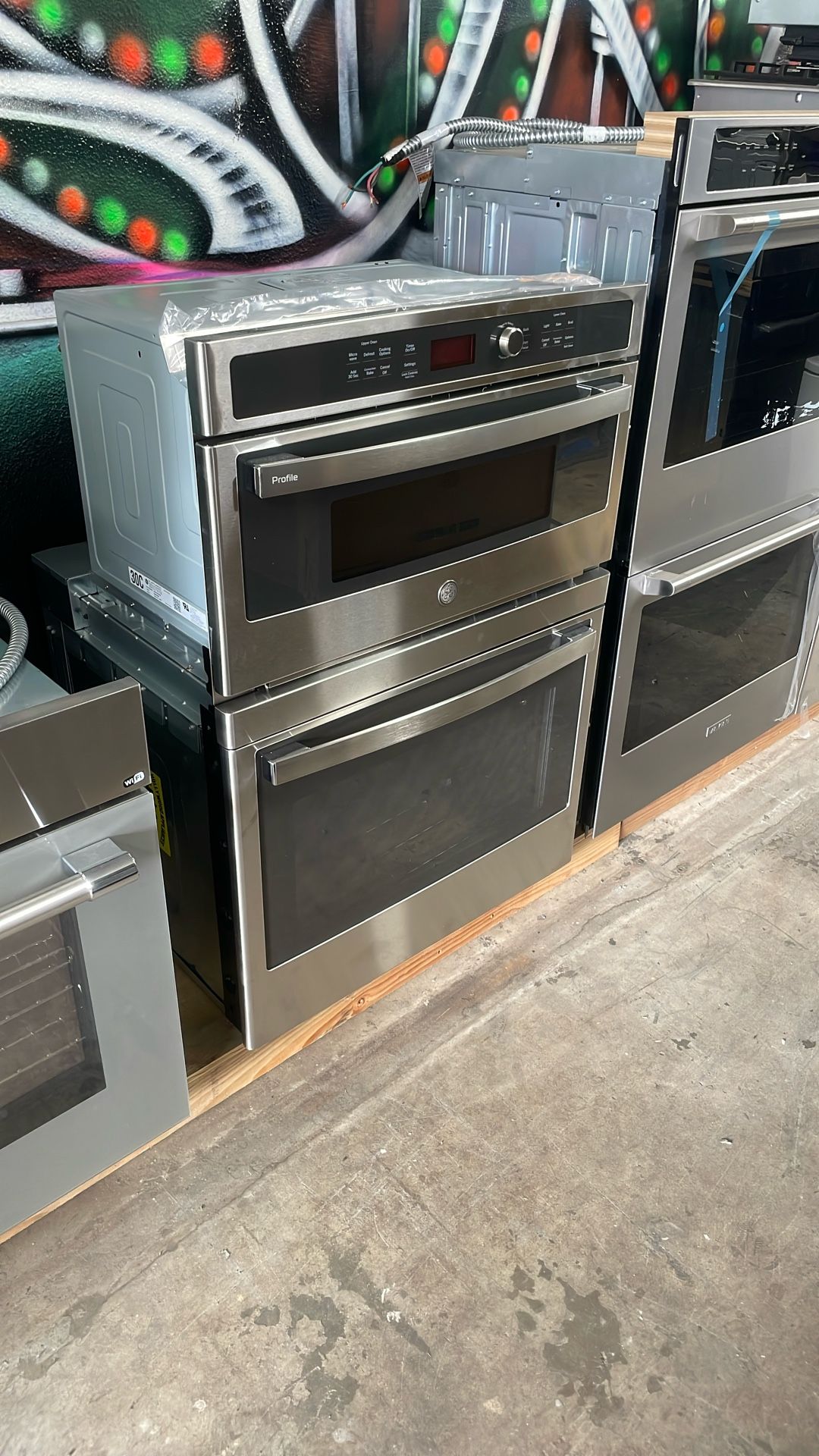 GE Profile 30 Inch Combo Oven - NEW