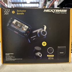 NEXTBASE 222 XR Dash Cam Exclusive Bundle Brand New In Box