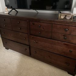 Dark Wood Dresser