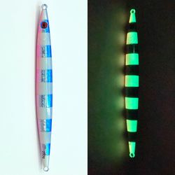 Knife Jig / Flatfall / Slow Pitch Jigging Fishing Lure Glow In the Dark