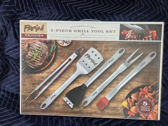 5pc Grill Tool Set