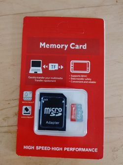 64GB Micro SD Card with Adapter