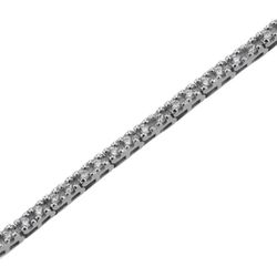 Diamond Tennis Bracelet (1-1/2 ct. t.w.) in 10k White Gold