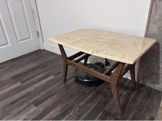 Stone side table