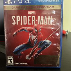 Spider Man 1 PlayStation 4 And 5 Disc Game