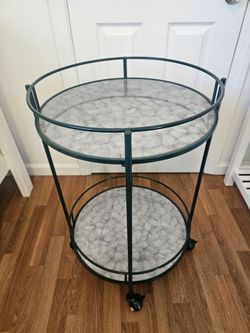 Studio 3B Kitchen Bar Cart in Green