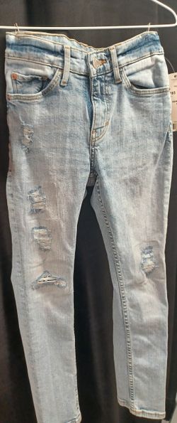H&M Boys' Light-Wash Jeans, Size 8