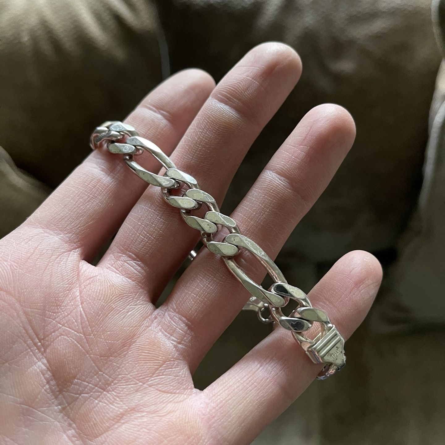 Silver Italian Link Bracelet