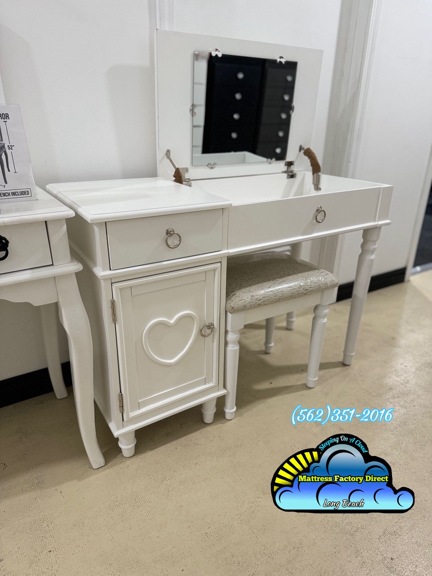 White Vanity Desk Lights New Chair Stool