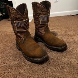 ARIAT PATRIOT LEATHER WESTERN  Boots