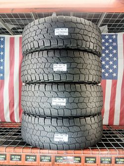 ✅ 4 Used Tires  LT275/70R18 COOPER DISCOVERER AT3 275/70R18 ALL TERRAIN TRUCK JEEP 275 70 18