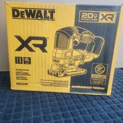 DEWALT XR 20-VOLT MAX VARIABLE SPEED KEYLESS CORDLESS JIGSAW ( TOOL ONLY  )
