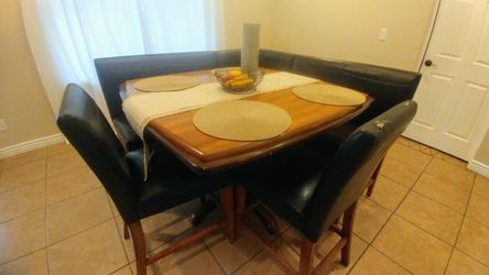 Table and chairs