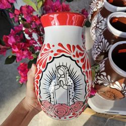 Virgencita Flower Vase ❤️🌹NOW $35‼️